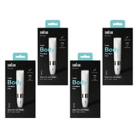 Braun Body Mini Trimmer BS1000 Pack of 4