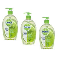 Dettol Healthy Touch Instant Hand Sanitiser Refresh 500mL Pack of 3