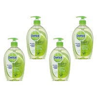Dettol Healthy Touch Instant Hand Sanitiser Refresh 500mL Pack of 4