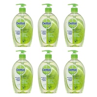 Dettol Healthy Touch Instant Hand Sanitiser Refresh 500mL Pack of 6