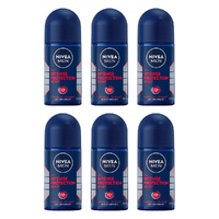 Nivea Men Intense Protection Sport Anti-Perspirant Roll-On 50mL Pack of 6