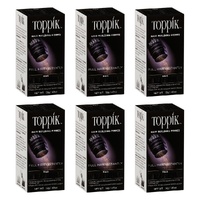 Toppik Hair Building Fibres Black 12g Pack of 6