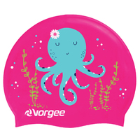 Vorgee Character Silicone Swimming Cap Llama Outdoor Water Sports 