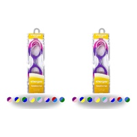 Vorgee Junior Seahorse Kids Swimming Goggles Clear Lens Ages 2-6 Years - Random Colour Supplied Pack of 2