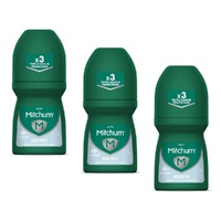 Mitchum Men Antiperspirant Roll-On Deodorant Unscented 50mL Pack of 3