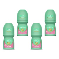 Mitchum Women Antiperspirant Roll-On Deodorant Powder Fresh 50mL Pack of 4