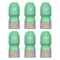 Mitchum Women Antiperspirant Roll-On Deodorant Powder Fresh 50mL Pack of 6
