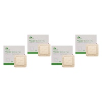 Molnlycke Mepilex Border Flex 10cm x 10cm 10 Pieces Pack of 4