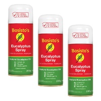 Bosisto's Eucalyptus Spray 200g Pack of 3