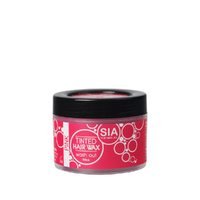 SIA Tinted (Coloured) Wash Out Hair Wax Pink 100ml