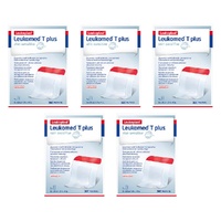 Leukomed T Plus Sensitive Skin Island Dressing 8cm x 10cm Pack of 5