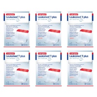 Leukomed T Plus Sensitive Skin Island Dressing 8cm x 10cm Pack of 6