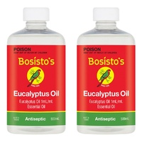 Bosisto's Eucalyptus Oil 500mL Pack of 2