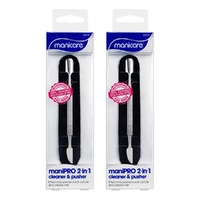 Manicare maniPRO 2-in-1 Cleaner and Pusher x 3 Bundle of 2