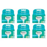 Gillette Venus Deluxe Smooth Sensitive Refill Blades 4 Pack Bundle of 6
