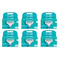 Gillette Venus Smooth Razor Refill Blades 4 Pack Bundle of 6