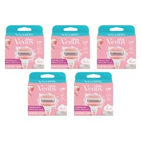Gillette Venus Comfortglide White Tea Blade Refills 4 Pack Bundle of 5