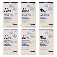 Nair Soft Natural Large Wax Strips 40 Pack Bundle of 6