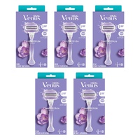 Gillette Venus Comfortglide Freesia Razor x 4 Bundle of 5