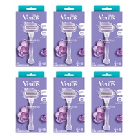 Gillette Venus Comfortglide Freesia Razor x 4 Bundle of 6