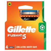 Gillette Fusion5 Razor Blade Cartridge Refills 4 Pack