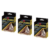 Futuro Comfort Ankle Support Large Pack of 3