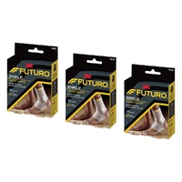Futuro Comfort Ankle Support Medium Pack of 3
