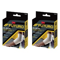 Futuro Comfort Elbow Support Medium Pack of 2