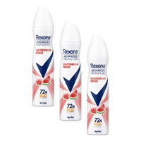 Rexona Advanced Protection Watermelon Freeze & Cactus Water 220mL Pack of 3