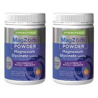 Magzorb Magnesium Glycinate Powder 240g Pack of 2
