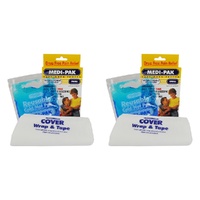 Medi-Ice Pak Hot & Cold Gel Pack Small 250g Bundle of 2