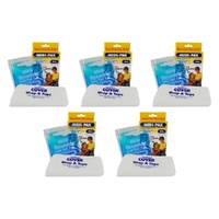 Medi-Ice Pak Hot & Cold Gel Pack Small 250g Bundle of 5