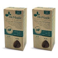 Bio Magic Permanent Hair Colour Dark Beige Blonde 6/72 x 4 Bundle of 2
