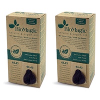 Bio Magic Permanent Dark Brown Mahogany Gold 44/43 x 4 Bundle of 2