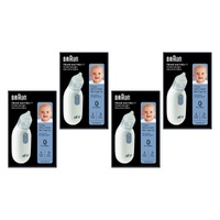 Braun Nasal Aspirator with Two Suction Levels Pack of 4