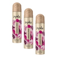 Impulse Body Spray Romantic Spark 75mL Pack of 3