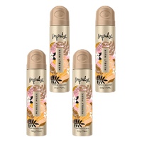 Impulse Body Spray Merely Musk 75mL Pack of 4