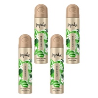 Impulse Body Spray Illusions 75mL Pack of 4