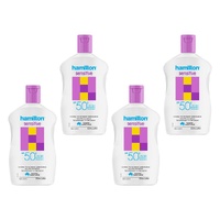 Hamilton Sensitive SPF50+ Lotion 265mL Pack of 4