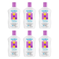 Hamilton Sensitive SPF50+ Lotion 265mL Pack of 6