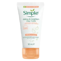 Simple Protect and Glow Detox and Brighten Clay Mask 50ml