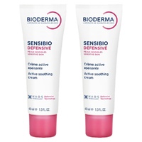 Bioderma Sensibio Lightweight Defensive Moisturiser 40mL Pack of 2