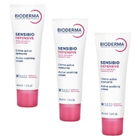Bioderma Sensibio Lightweight Defensive Moisturiser 40mL Pack of 3