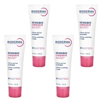 Bioderma Sensibio Lightweight Defensive Moisturiser 40mL Pack of 4