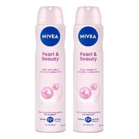 NIVEA Pearl & Beauty 72H Anti-Perspirant 250mL Pack of 2