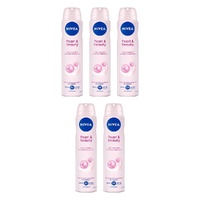 NIVEA Pearl & Beauty 72H Anti-Perspirant 250mL Pack of 5