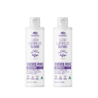 Marc Daniels Purple Lush Luminous Blonde Conditioner 300ml x2