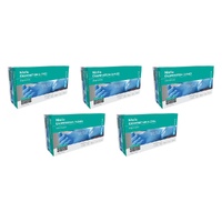 Aerosure Glove Nitrile Gloves Large 100 Pack Bundle of 5