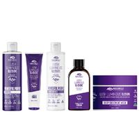 Marc Daniels Ultimate Powerful Purple Blonde Set. Shampoo, Conditoner, Toner, Serum & Mask