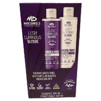Marc Daniels Lush Luminous Blonde Purple Shampoo & Conditioner 300ml Set